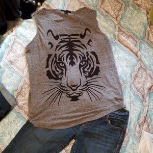 Tiger tank top